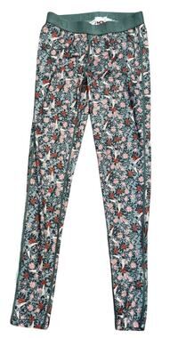 Kari Traa Floral Bird Print Performance Leggings Small